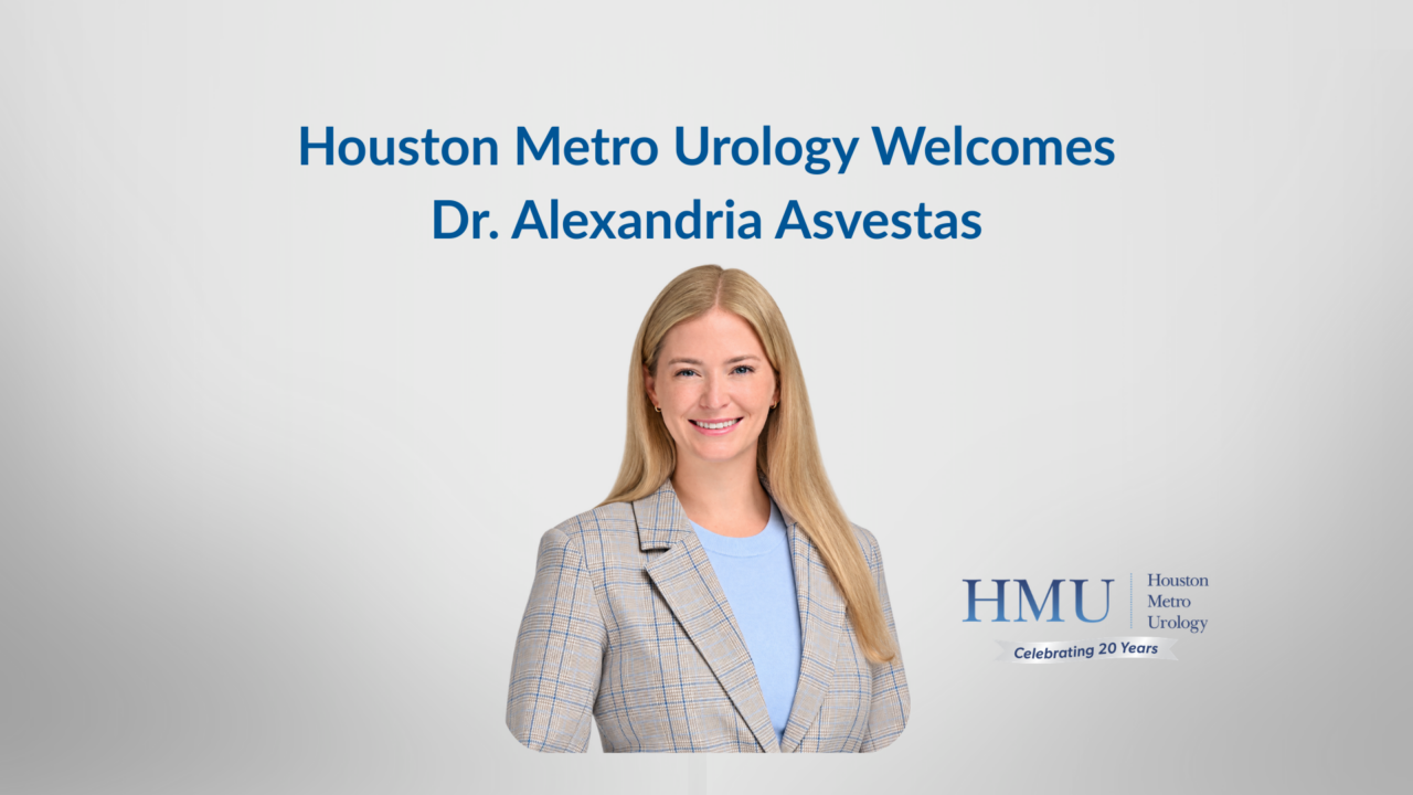 Houston Metro Urology is proud to welcome Dr. Alexandria Asvestas to our practice.